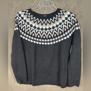J. Jill fair isle sweater